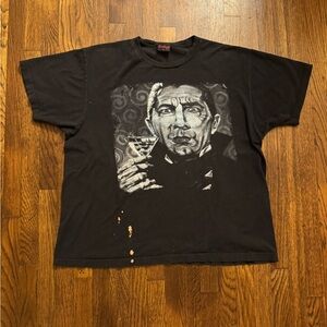 Vintage low brow art company Dracula tshirt size XL